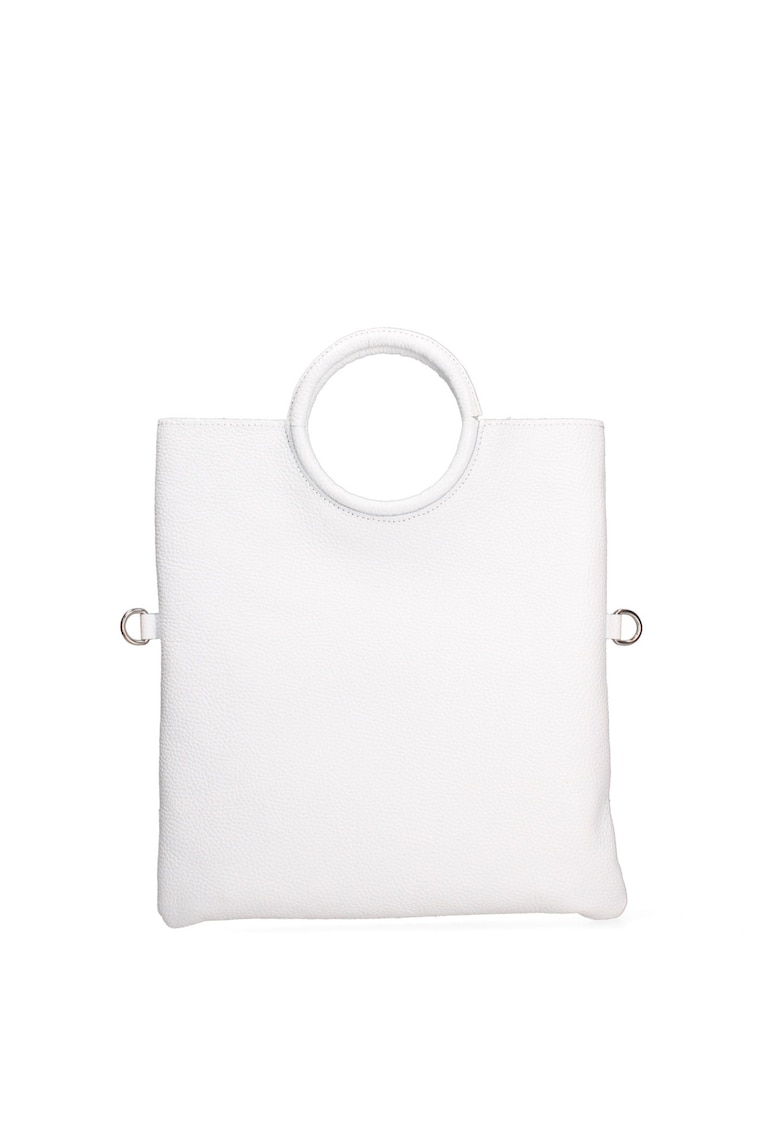 Geanta din piele cu maner Valora Chic