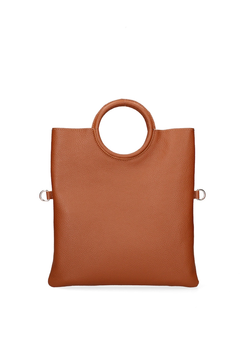 Geanta din piele cu maner Valora Chic