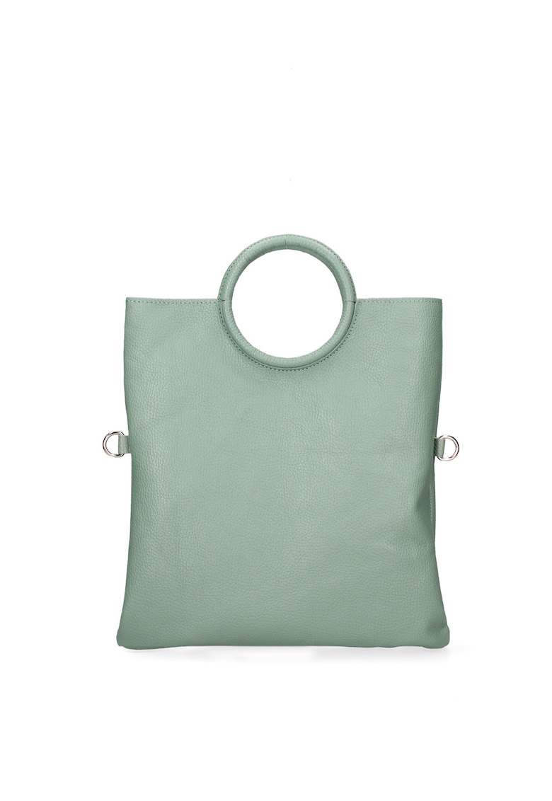 Geanta din piele cu maner Valora Chic