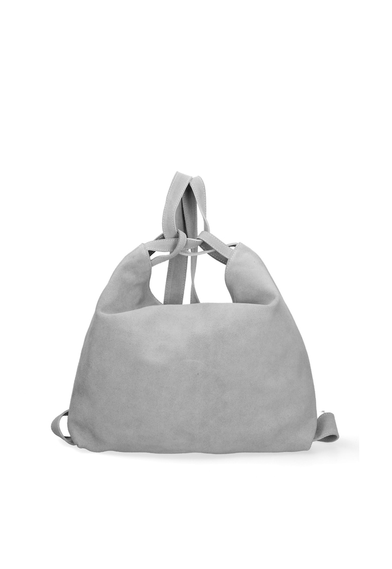 Geanta hobo din piele intoarsa Silvana