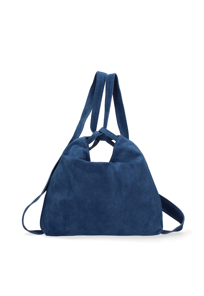 Geanta hobo din piele intoarsa Silvana