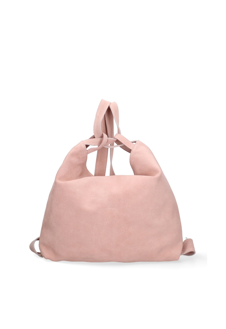 Geanta hobo din piele intoarsa Silvana