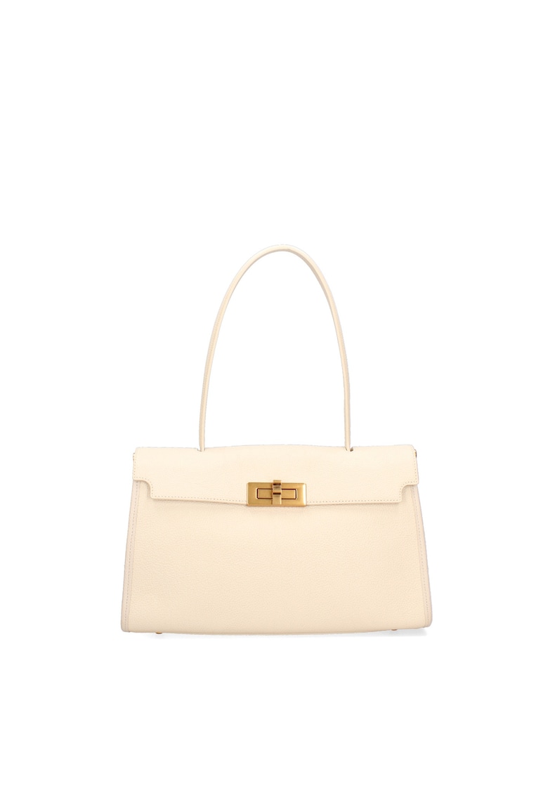 Geanta tote din piele Fiorenza - Bej