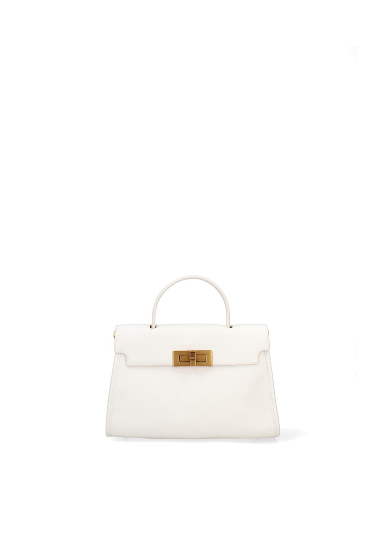 Geanta de piele cu bareta detasabila de umar Embera