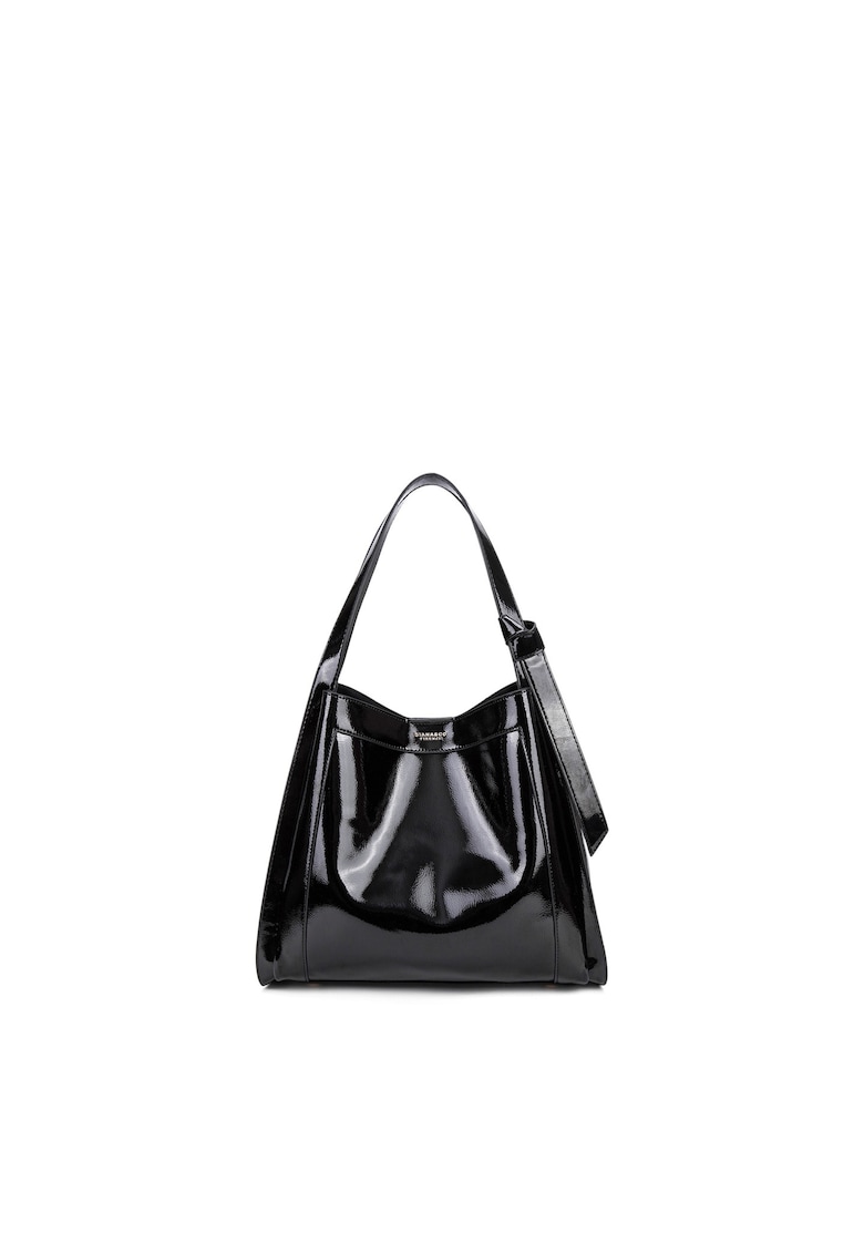 Geanta cu aspect lucios Velvetia Prime