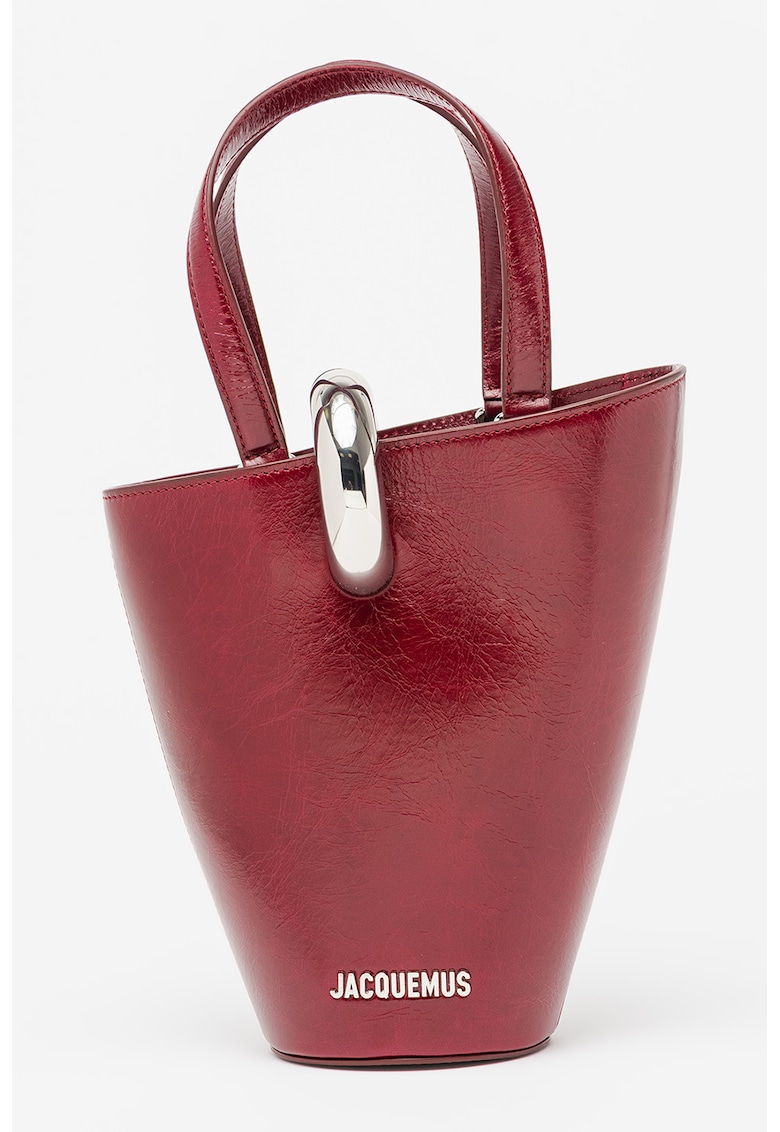 Geanta bucket mica cu model asimetric Bambola