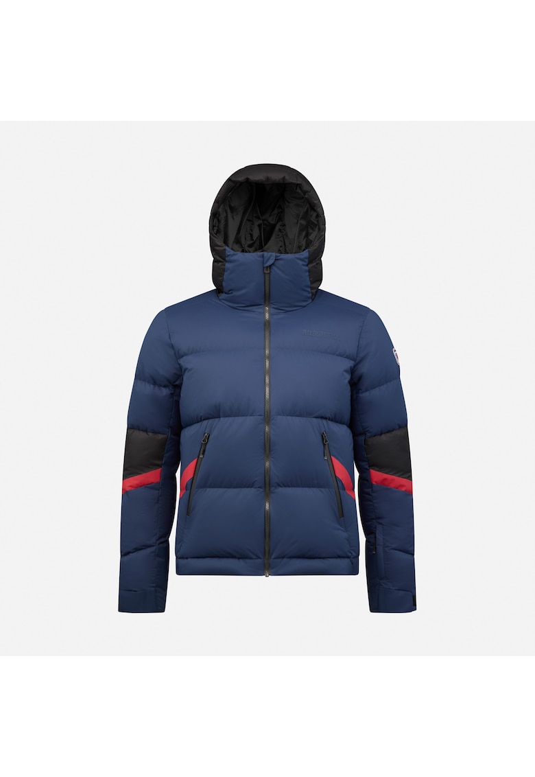 Geaca ski DAILLE DOWN JKT - cu puf - albastru inchis - pentru barbati - Negru
