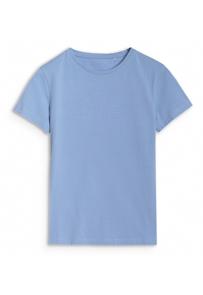 Tricou Slim - 453779 - Albastru denim