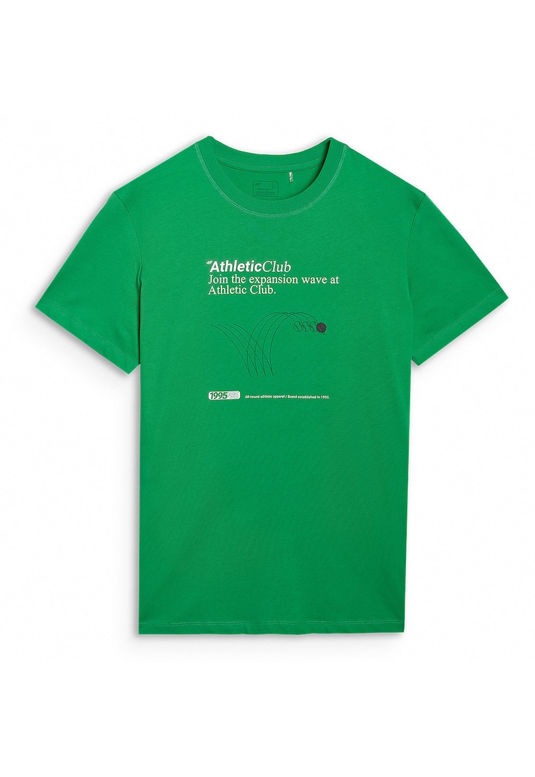 Tricou Barbati Verde Bumbac 100 - Verde