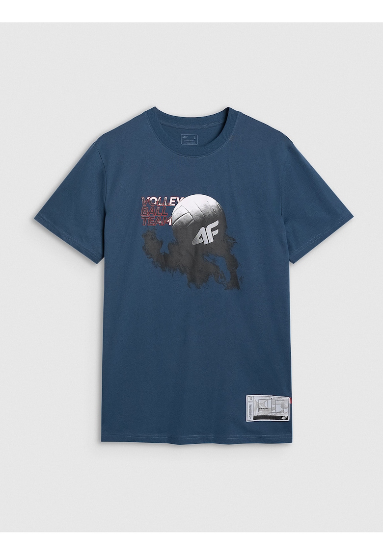 Tricou Barbati Verde Azur - 100% Bumbac - Sportstyle - AW25