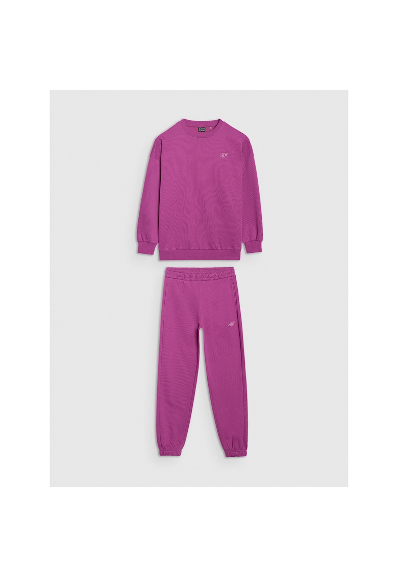 Set Trening Unisex Junior pentru Adolescenti - Roz Inchis - Bumbac Confortabil - Sportstyle casual - AW25
