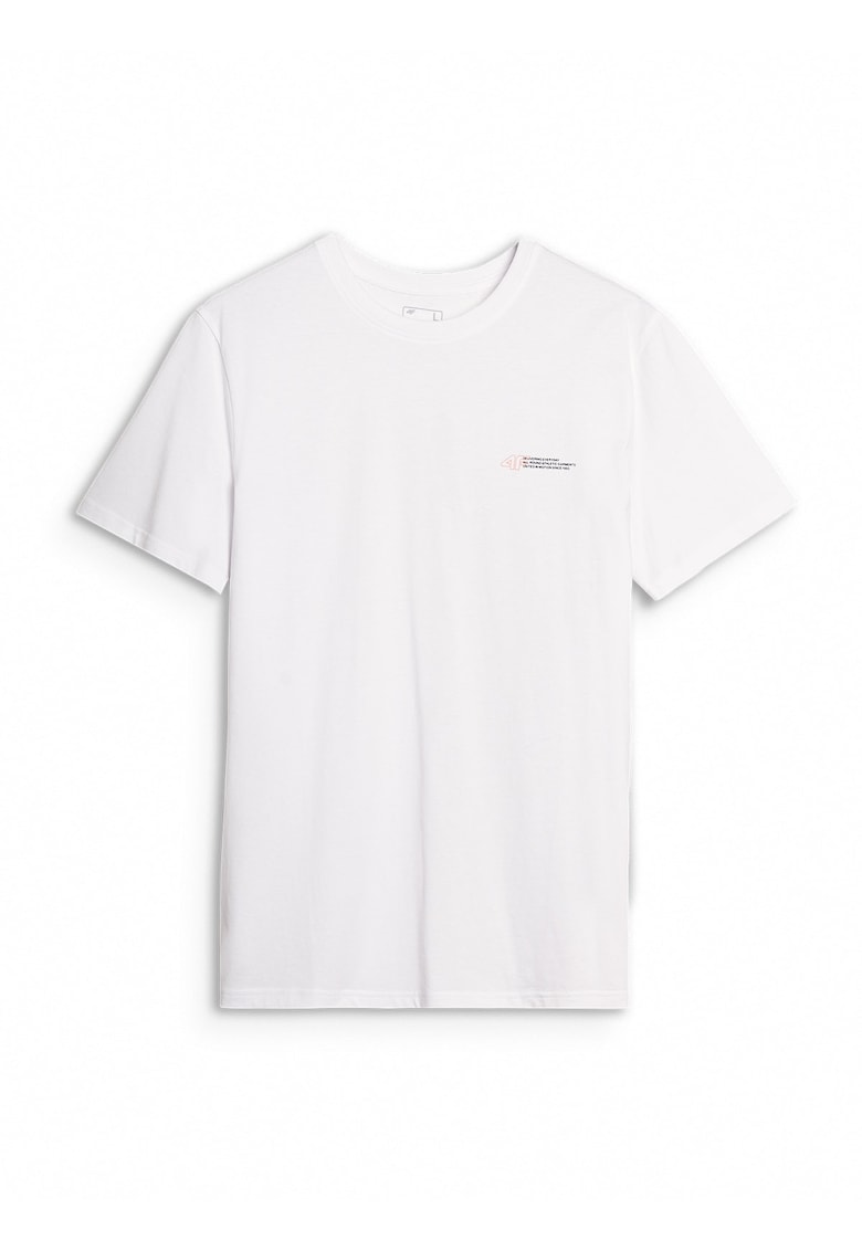 Tricou barbati bumbac - alb - Regular Fit - 69875 - Alb