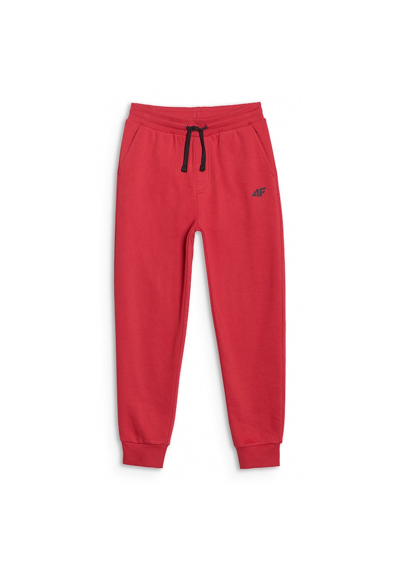Pantaloni Baieti Rosu - Bumbac - Rosu