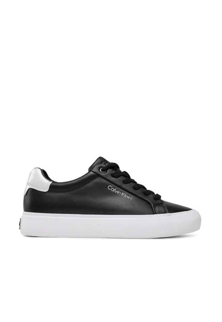 Tenisi dama - piele naturala - negru -