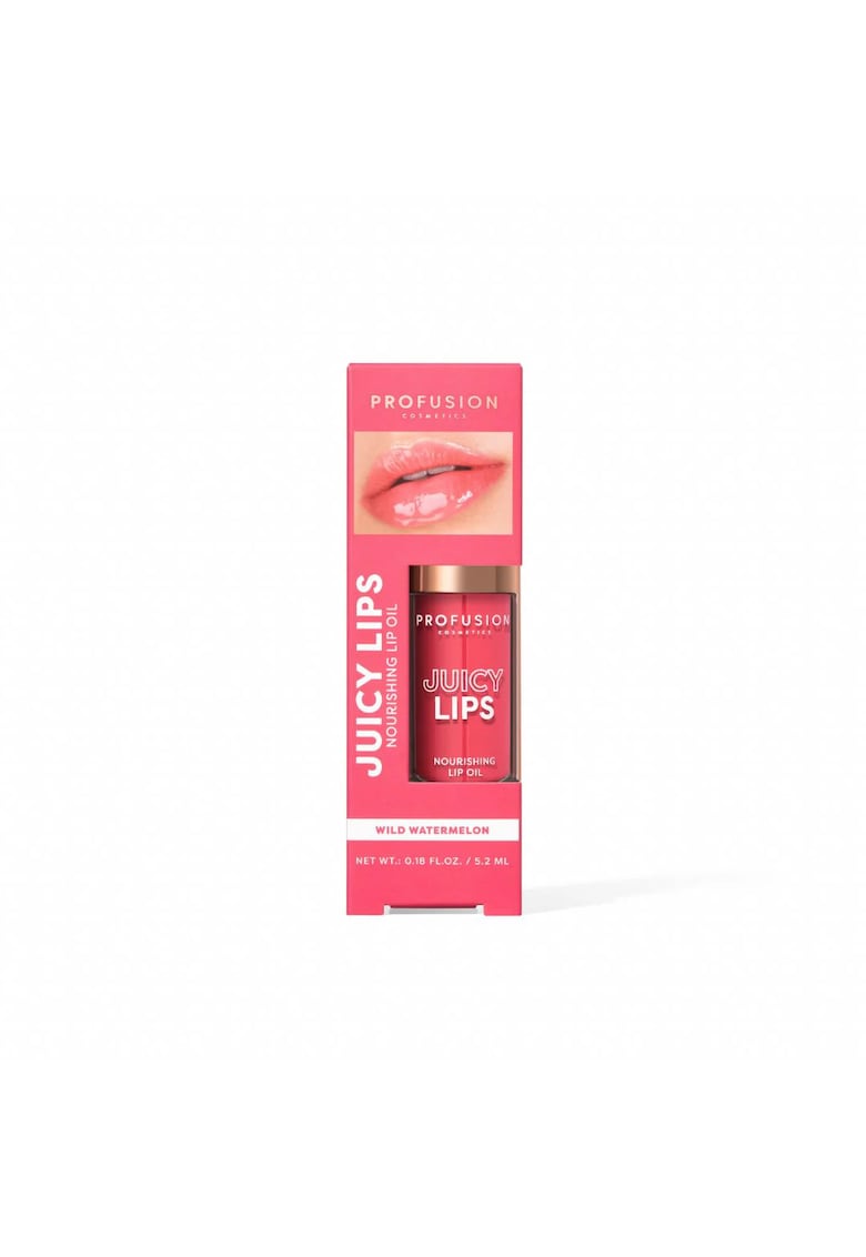 Ulei de buze hranitor si colorat Juicy Lips Tint - nuanta Wild Watermelon - 5.2 ml