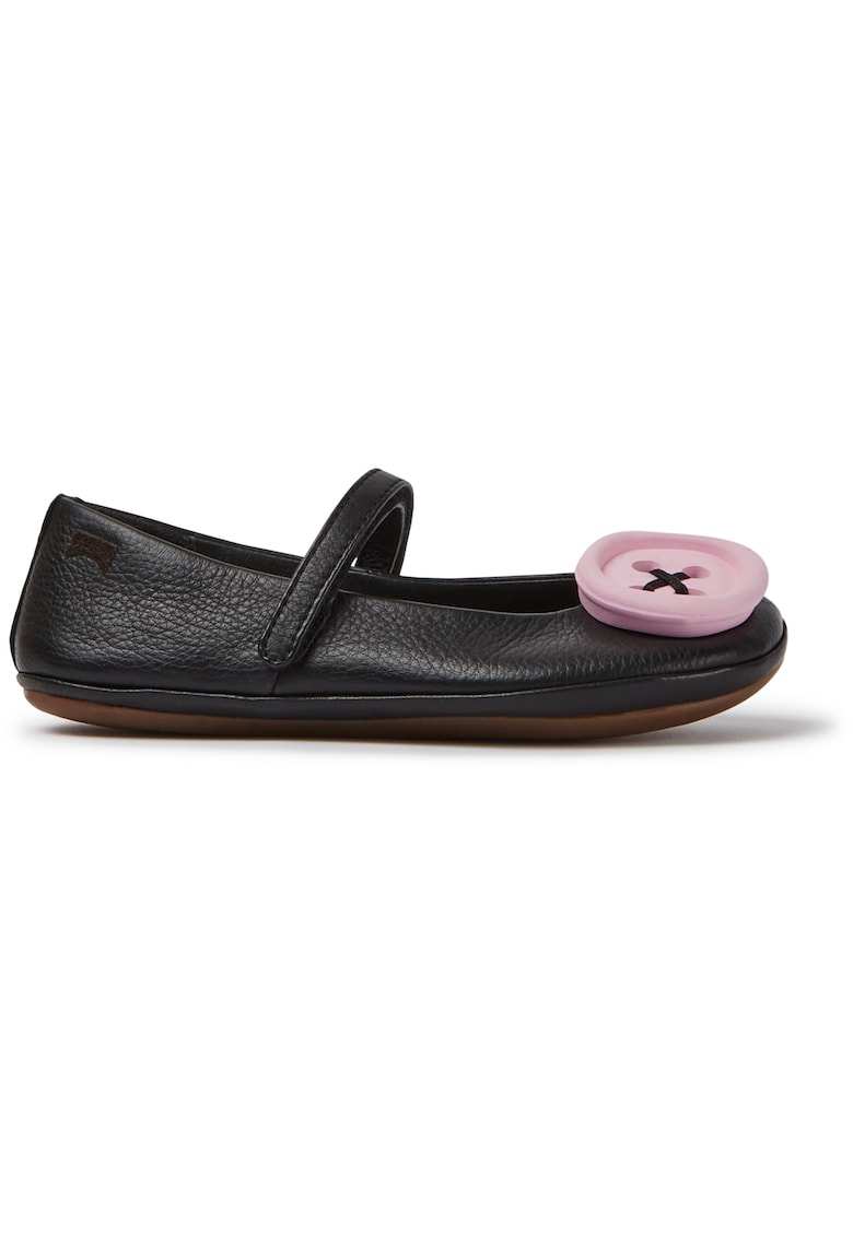 Camper Pantofi cu nasturi decorativi Twins 695 - Negru stins