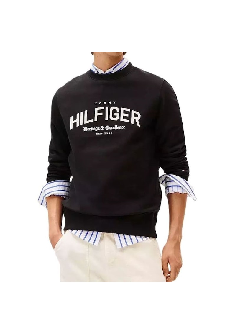 Bluza HILFIGER ARCH CREW NECK-MW0MW40067-BDS
