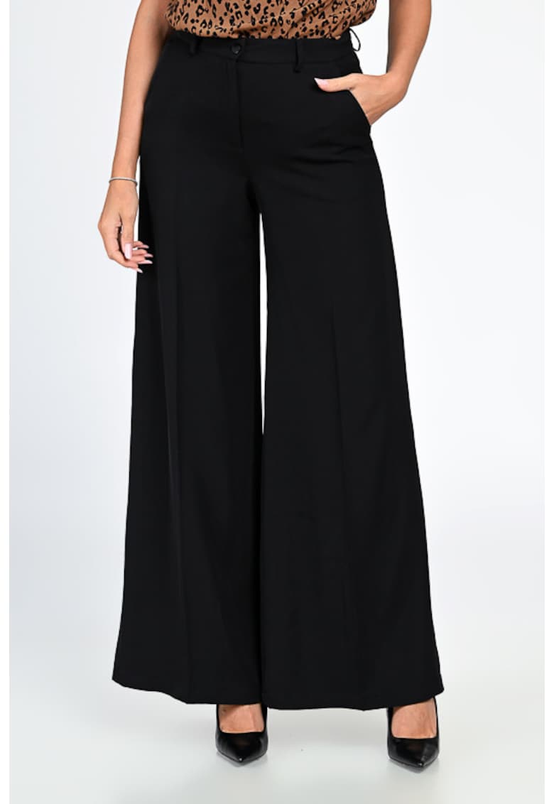 Pantaloni cu croiala ampla si buzunare oblice Atena