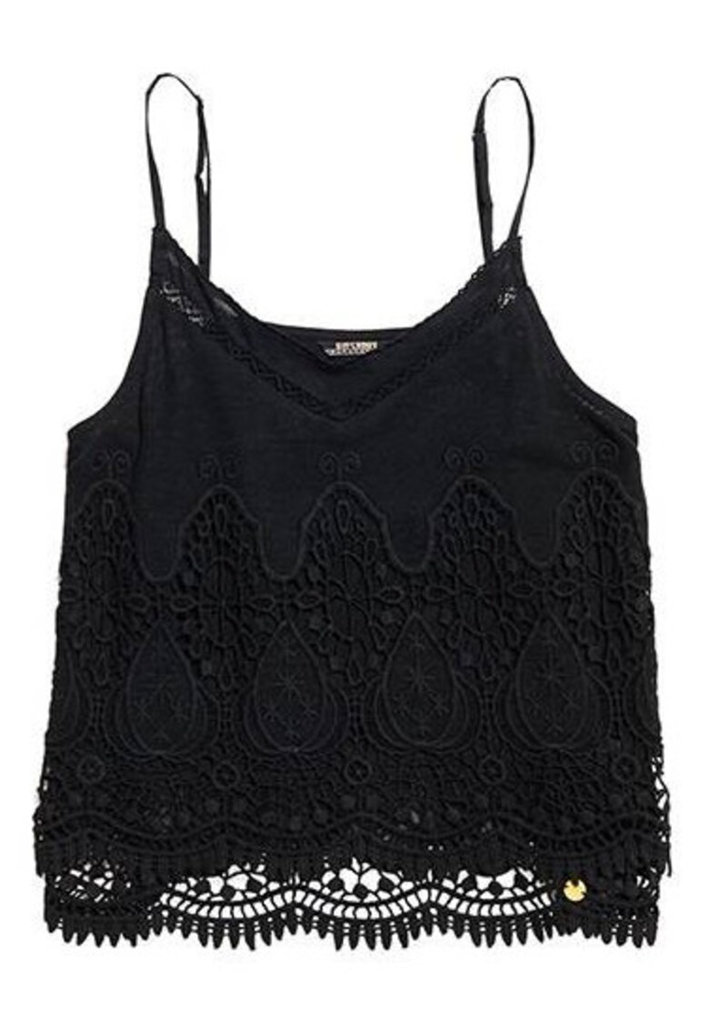 Top cu dantela sangallo Amanda -