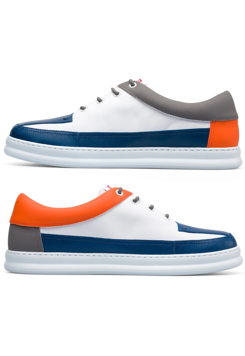 Pantofi sport din piele cu model colorblock Runner Pantofi sport din piele cu model colorblock Runner