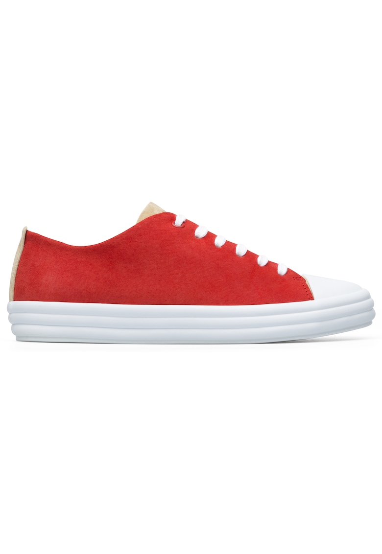 Pantofi sport din piele Twins - Rosu