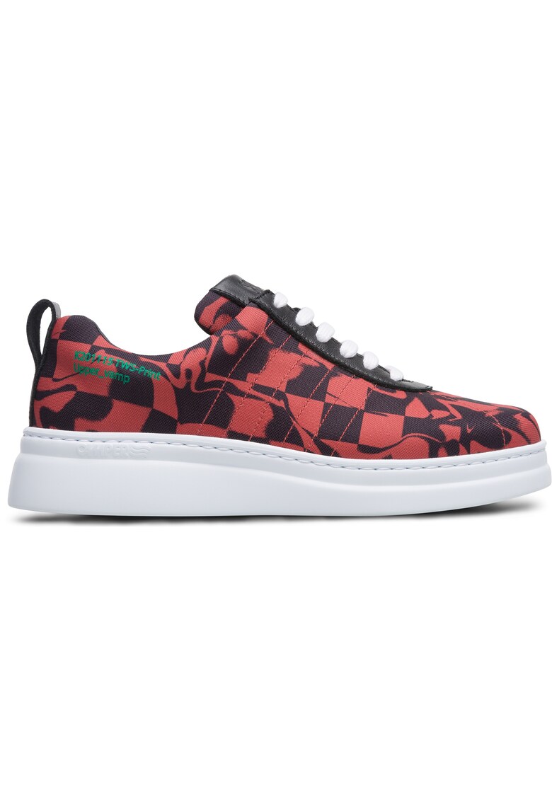 Pantofi sport din material textil Twins - Portocaliu