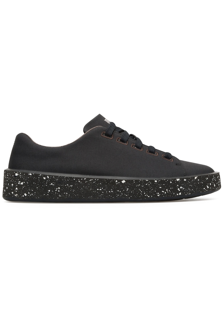 Camper Pantofi sport din material textil cu talpa contrastanta Courb - Negru
