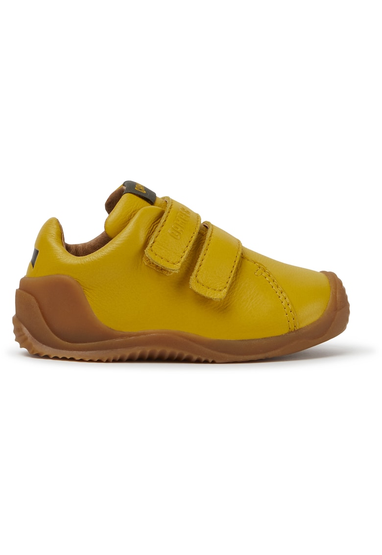 Pantofi sport de piele cu velcro Dadda - Galben
