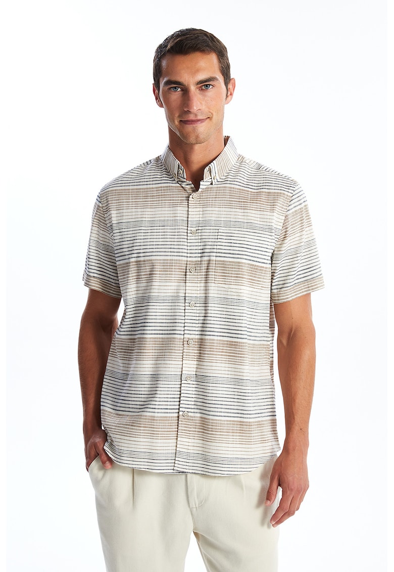 Camasa in dungi cu maneci scurte