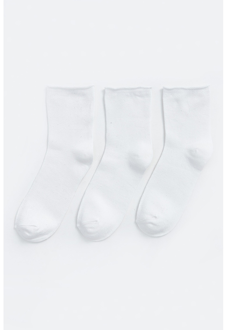 Set de sosete lungi uni - 3 perechi