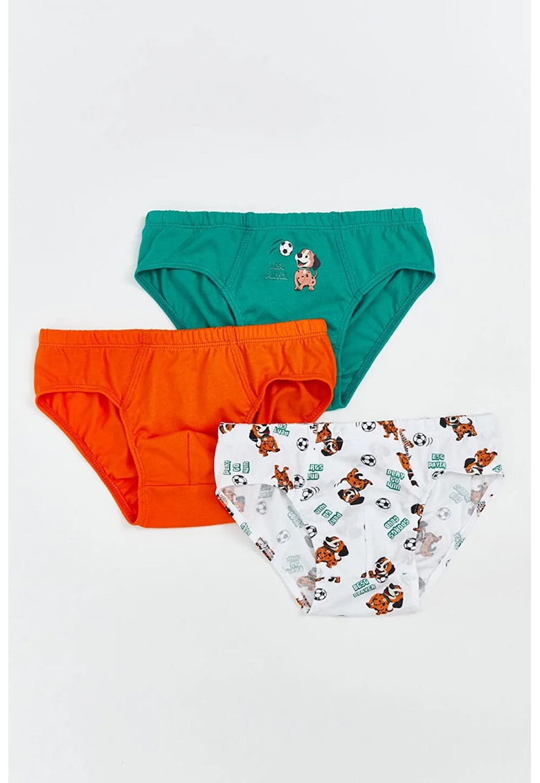 Set de chiloti cu imprimau - 3 piese