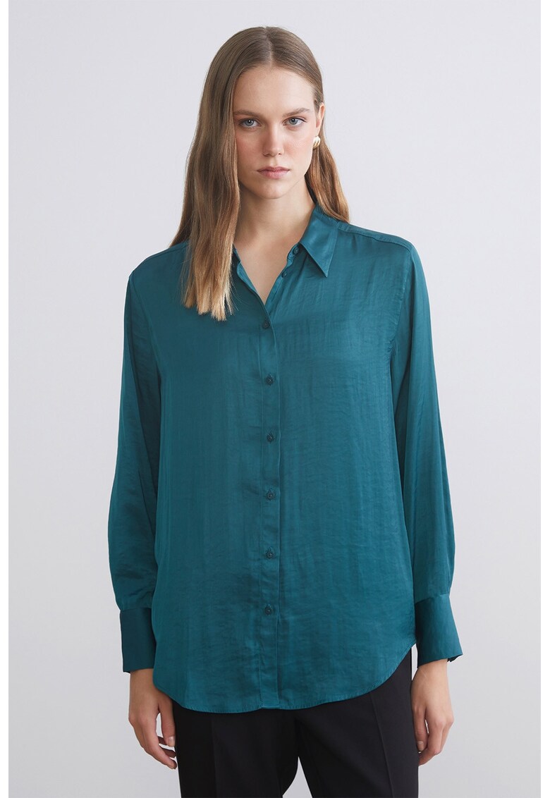 Camasa lejera de satin