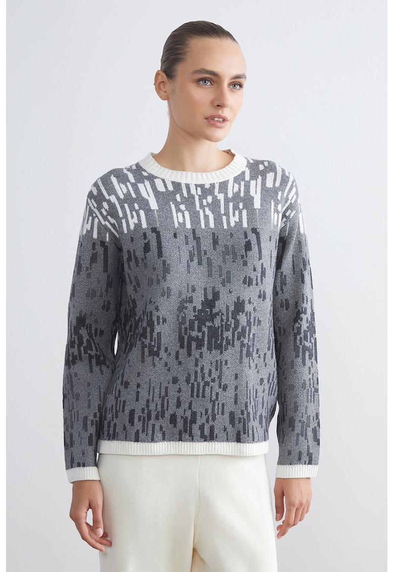 Pulover cu model grafic
