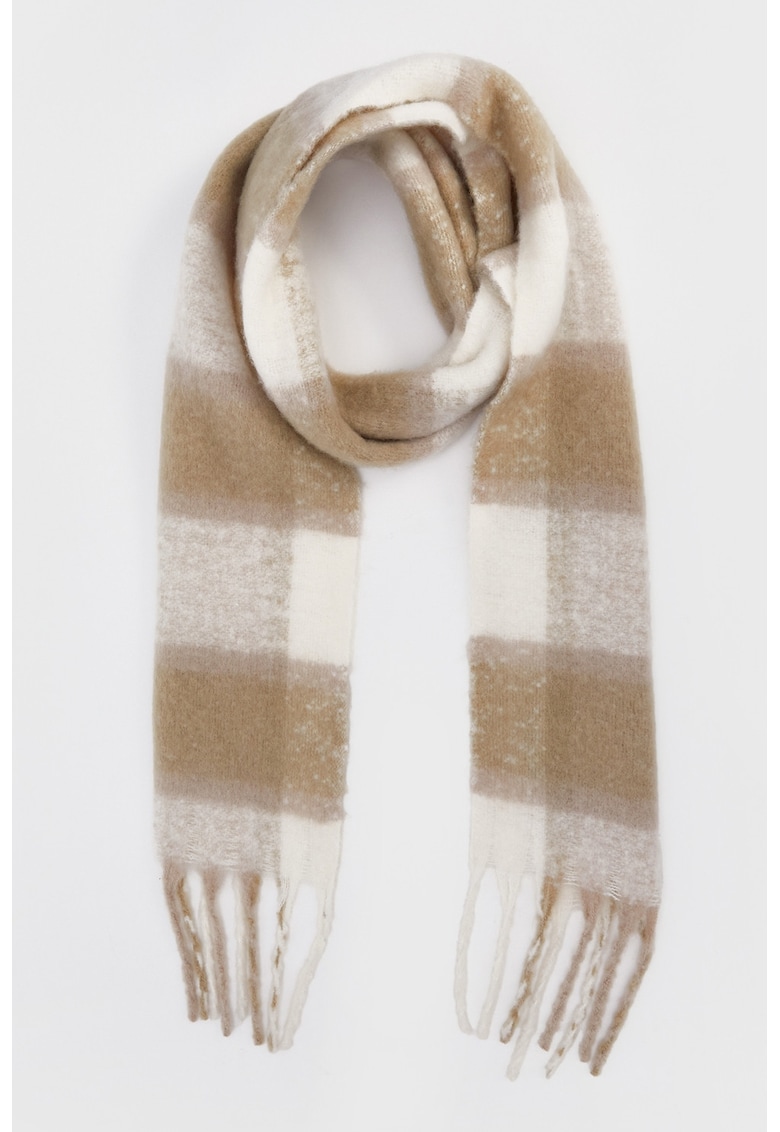 Fular cu model in carouri