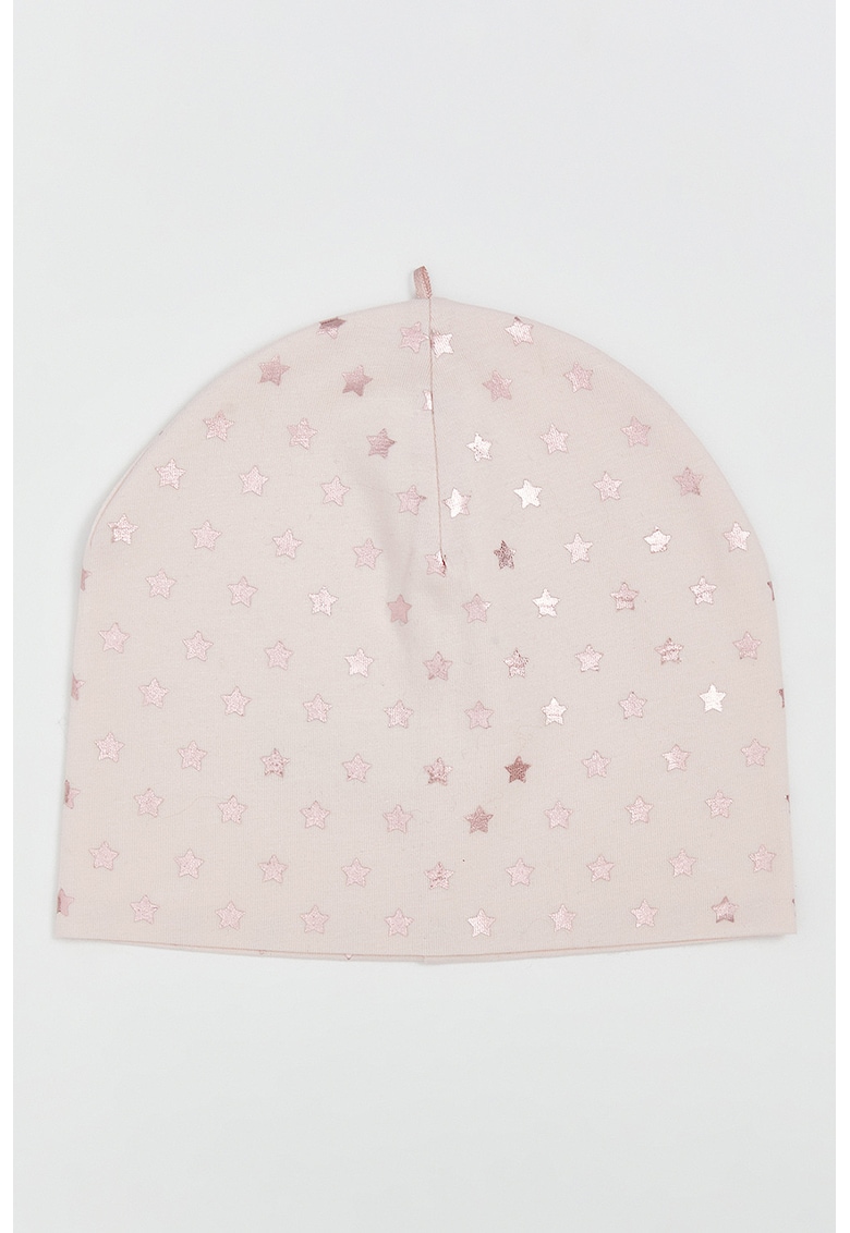 Caciula din amestec de bumbac cu imprimeu Caciula din amestec de bumbac cu imprimeu