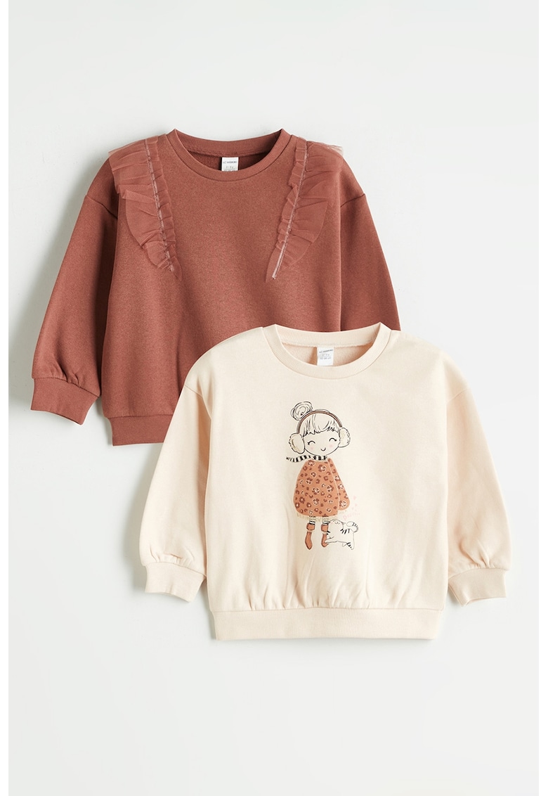 Set de bluze de trening lejere - 2 piese