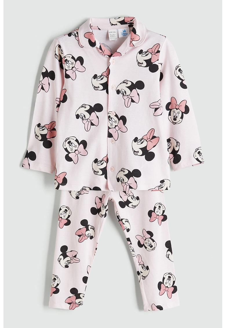 Pijama de bumbac cu Minnie Mouse