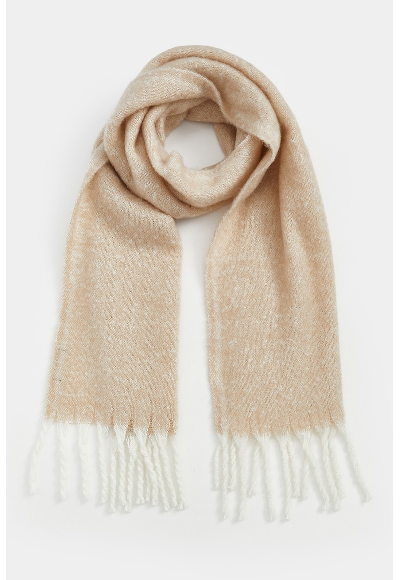 Fular cu margine franjurata