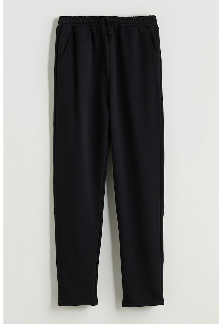 Pantaloni de trening conici cu snur