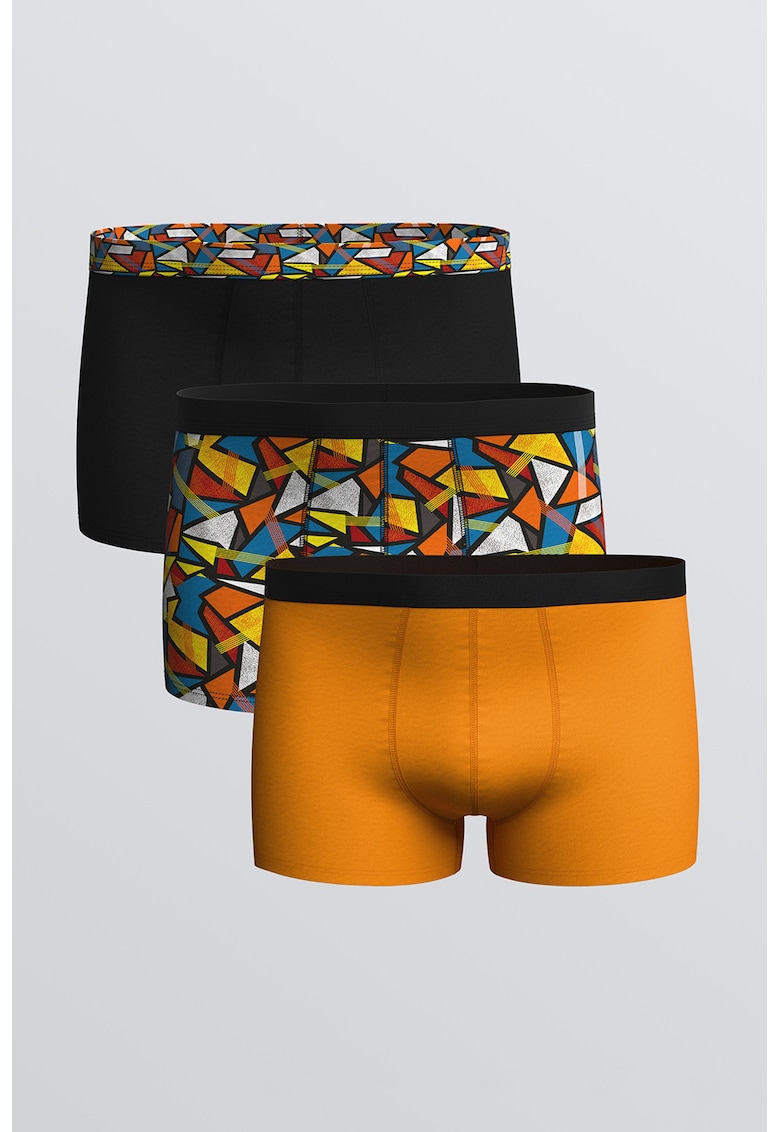 Set de boxeri cu imprimeu - 3 perechi