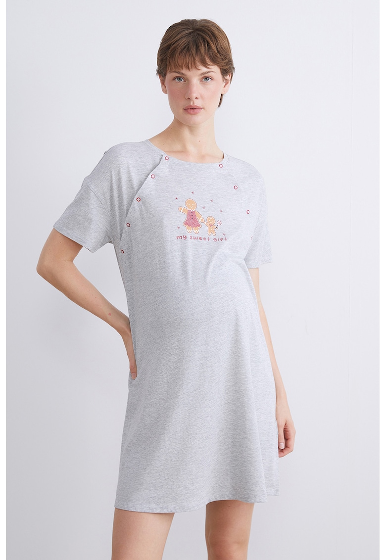 Rochie lejera cu capse