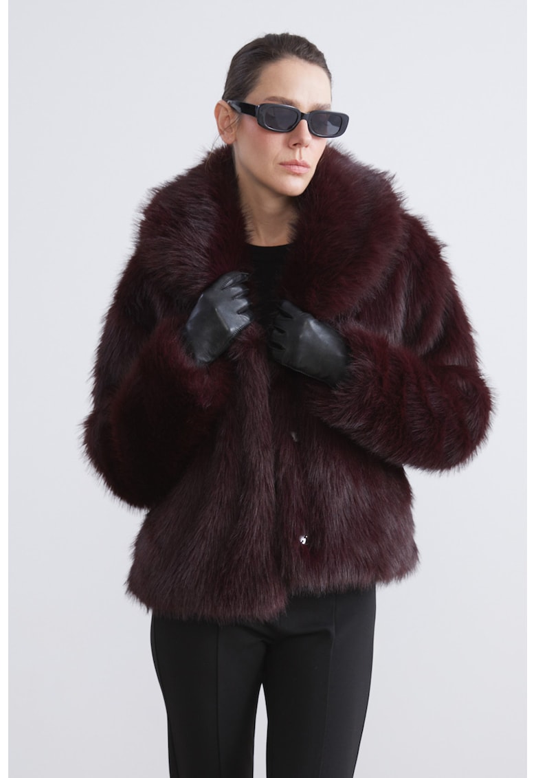 Haina din blana sintetica