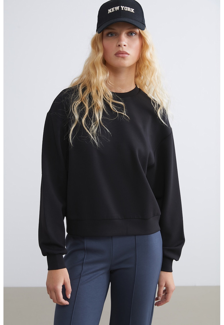 Bluza de trening din amestec de modal