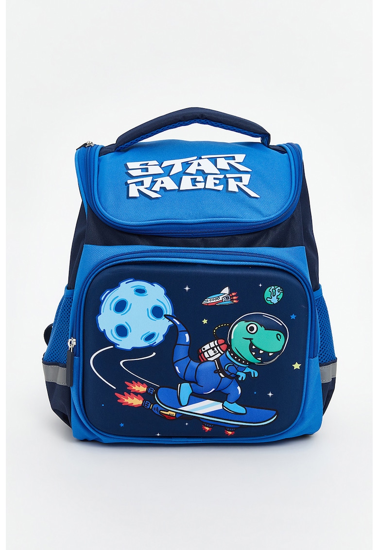 Rucsac cu imprimeu grafic