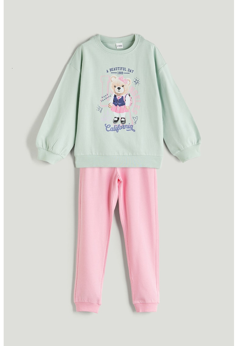 Pijama lunga din bumbac