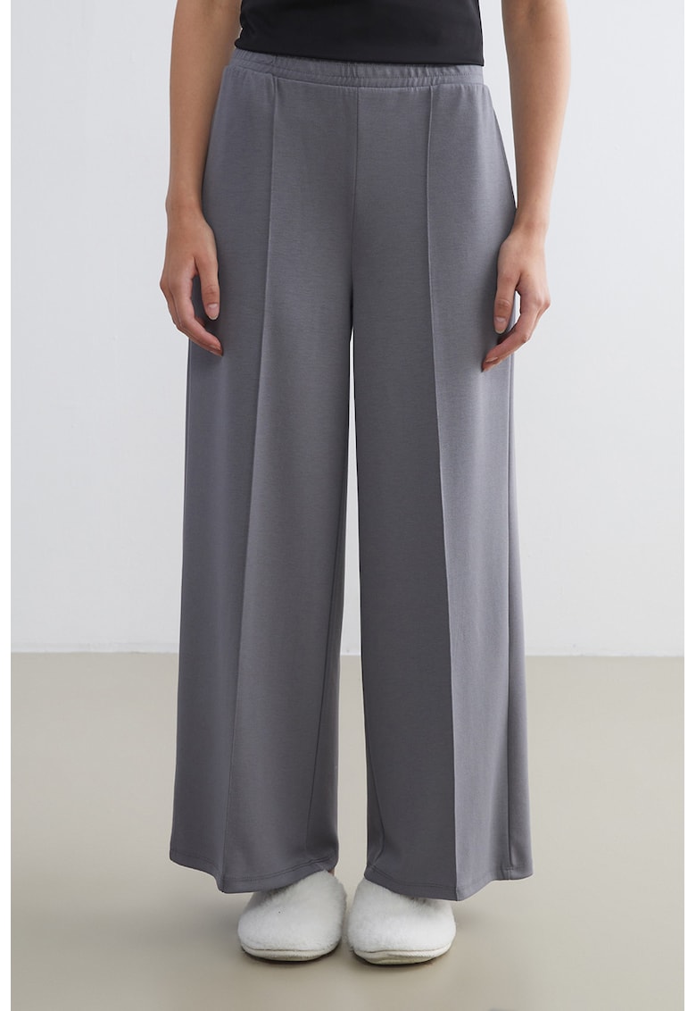 Pantaloni de pijama cu croiala ampla