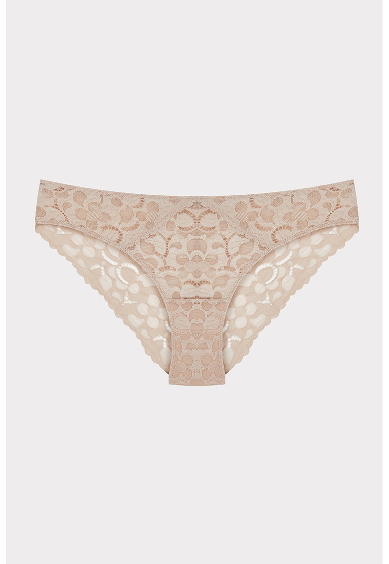 Chiloti brazilieni din dantela semitransparenti