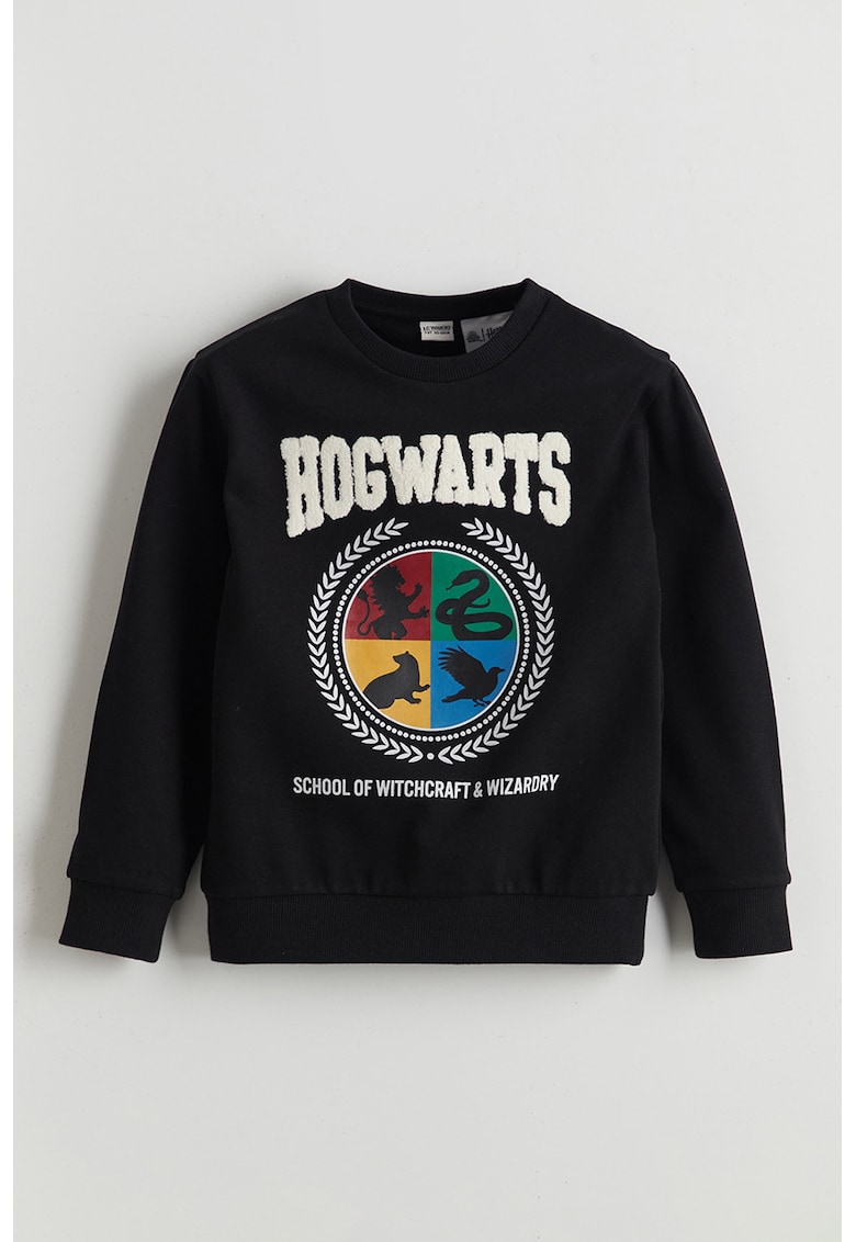 Bluza de trening din amestec de bumbac cu imprimeu grafic