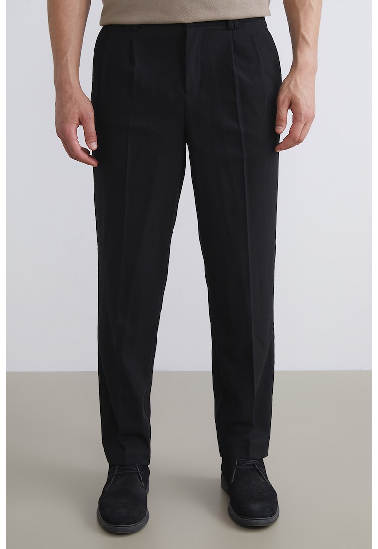 Pantaloni eleganti cu talie elastica