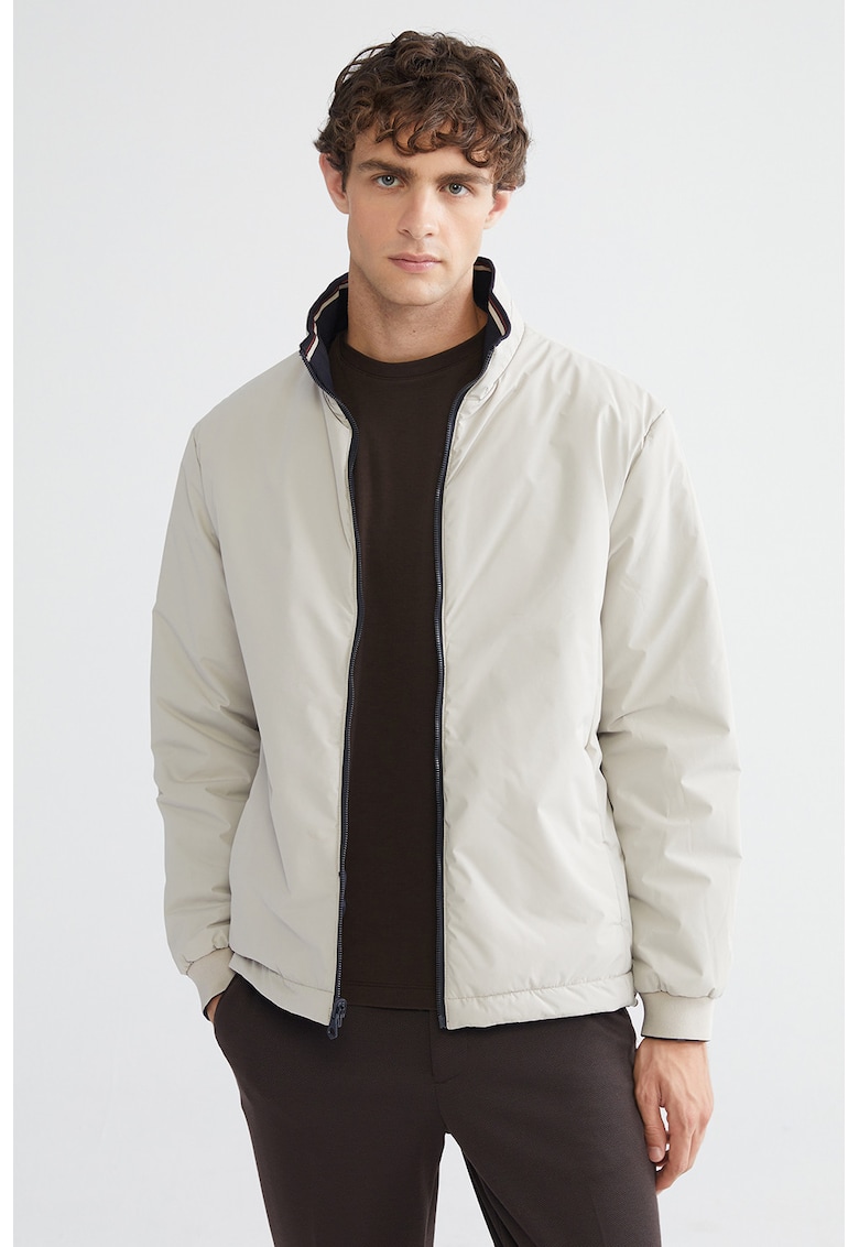 Jacheta reversibila cu fermoar